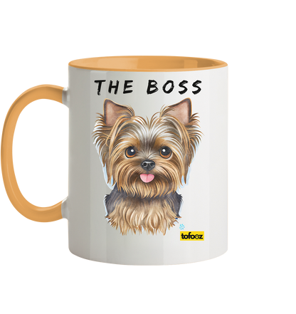 The Boss - Yorkshire Terrier - Two-Tone Mug