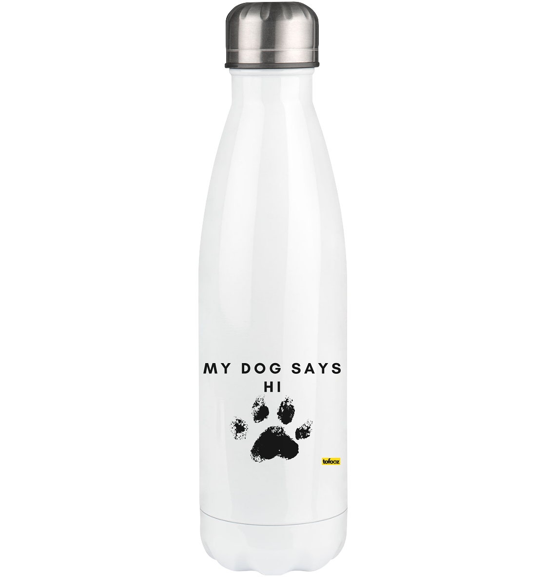 French Bulldog Adulting Again  - Stainless Steel Drink Bottle 500ml