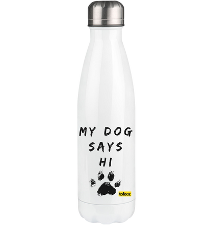 Today Will Be An Aussome Day - Red Tri Australian Shepherd Graphic - Stainless Steel Drink Bottle 500ml