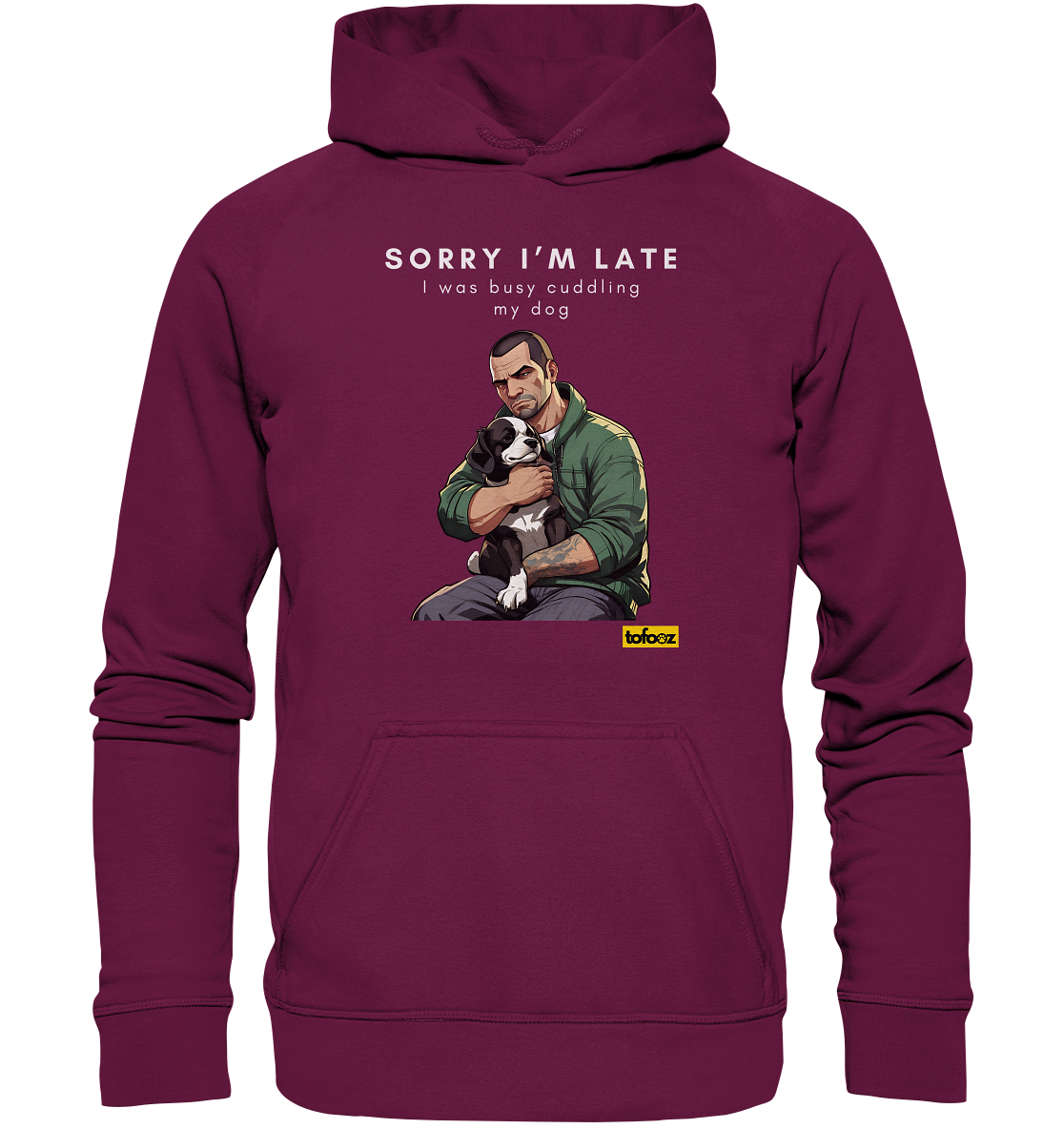 Sorry I'm Late Gamer Style Collection - Kids Premium Hoodie