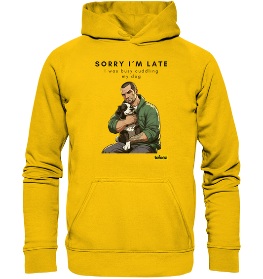 Sorry I'm Late Gamer Style Collection - Kids Premium Hoodie