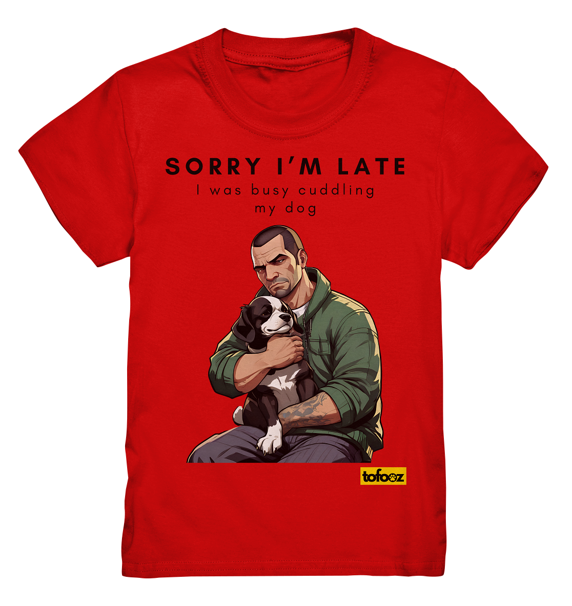 Sorry I'm Late Gamer Style Collection - Kids Premium T-Shirt