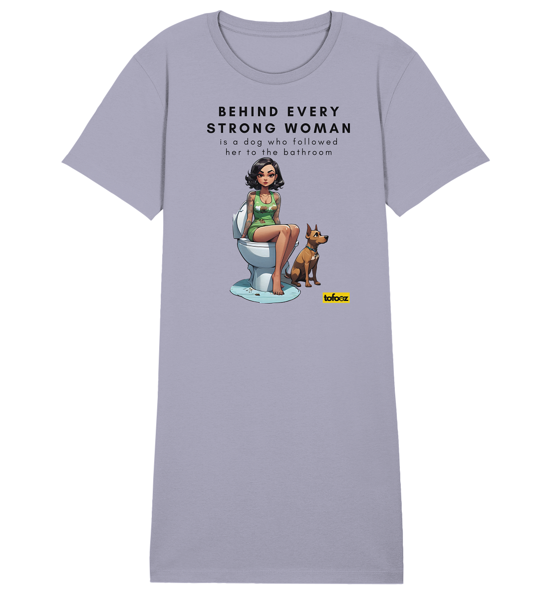 Behind Every Strong Woman Collection - Organic Shirt Dress