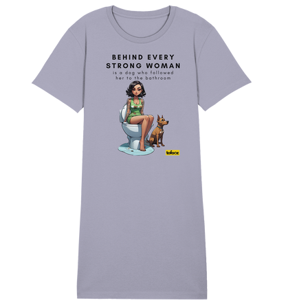 Behind Every Strong Woman Collection - Organic Shirt Dress