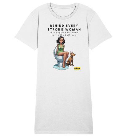 Behind Every Strong Woman Collection - Organic Shirt Dress