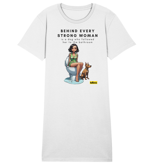 Behind Every Strong Woman Collection - Organic Shirt Dress