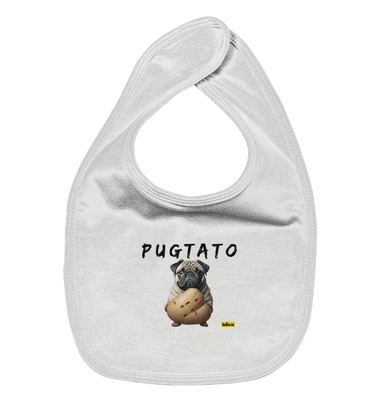 Pugtato - Pug - Organic Baby Bib