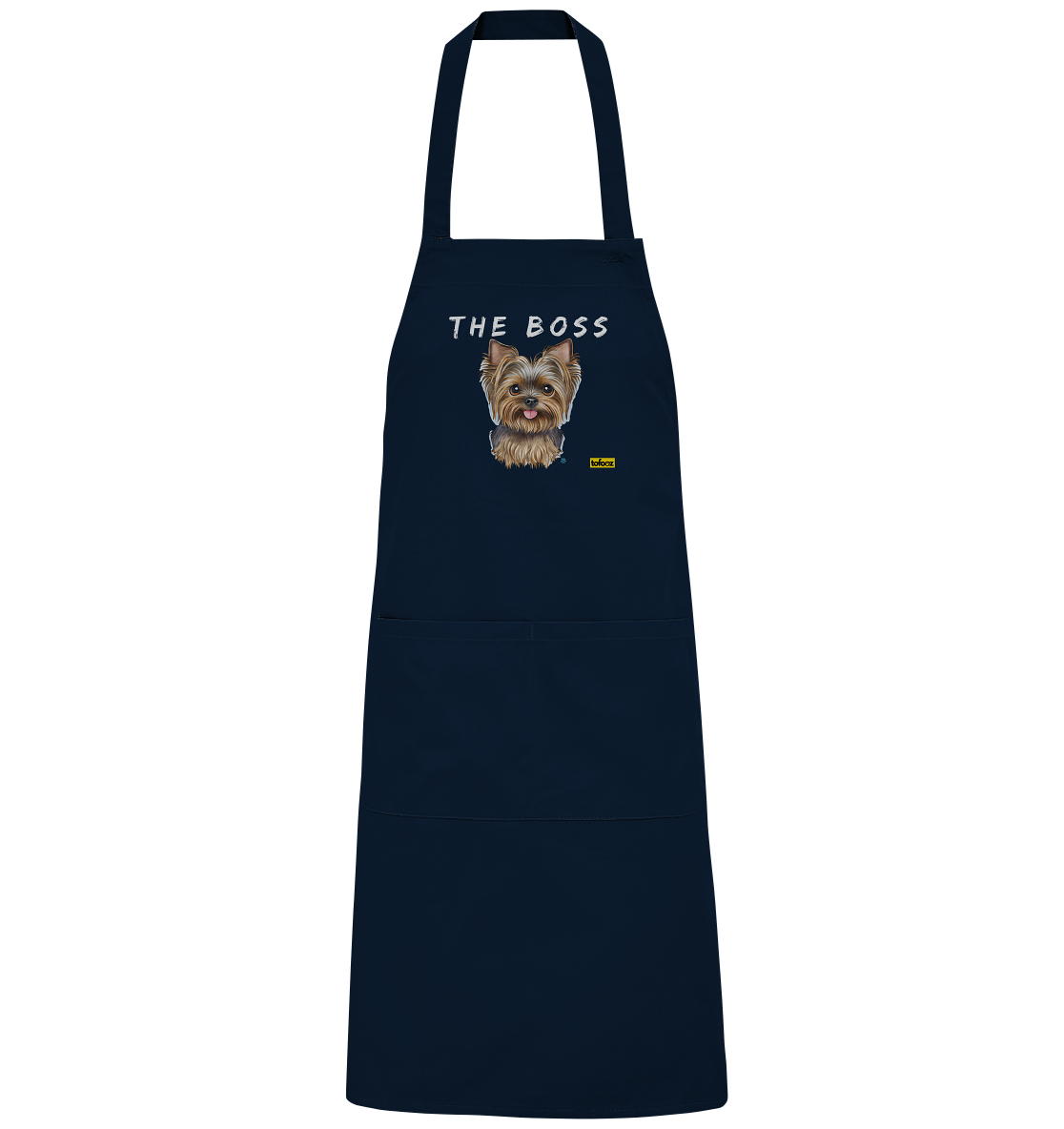 The Boss - Yorkshire Terrier - Organic BBQ Apron