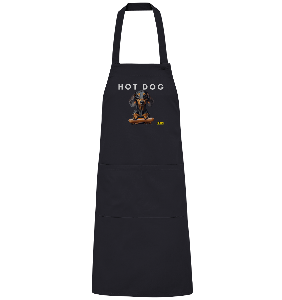 Hot Dog - Dachshund  - Organic BBQ Apron