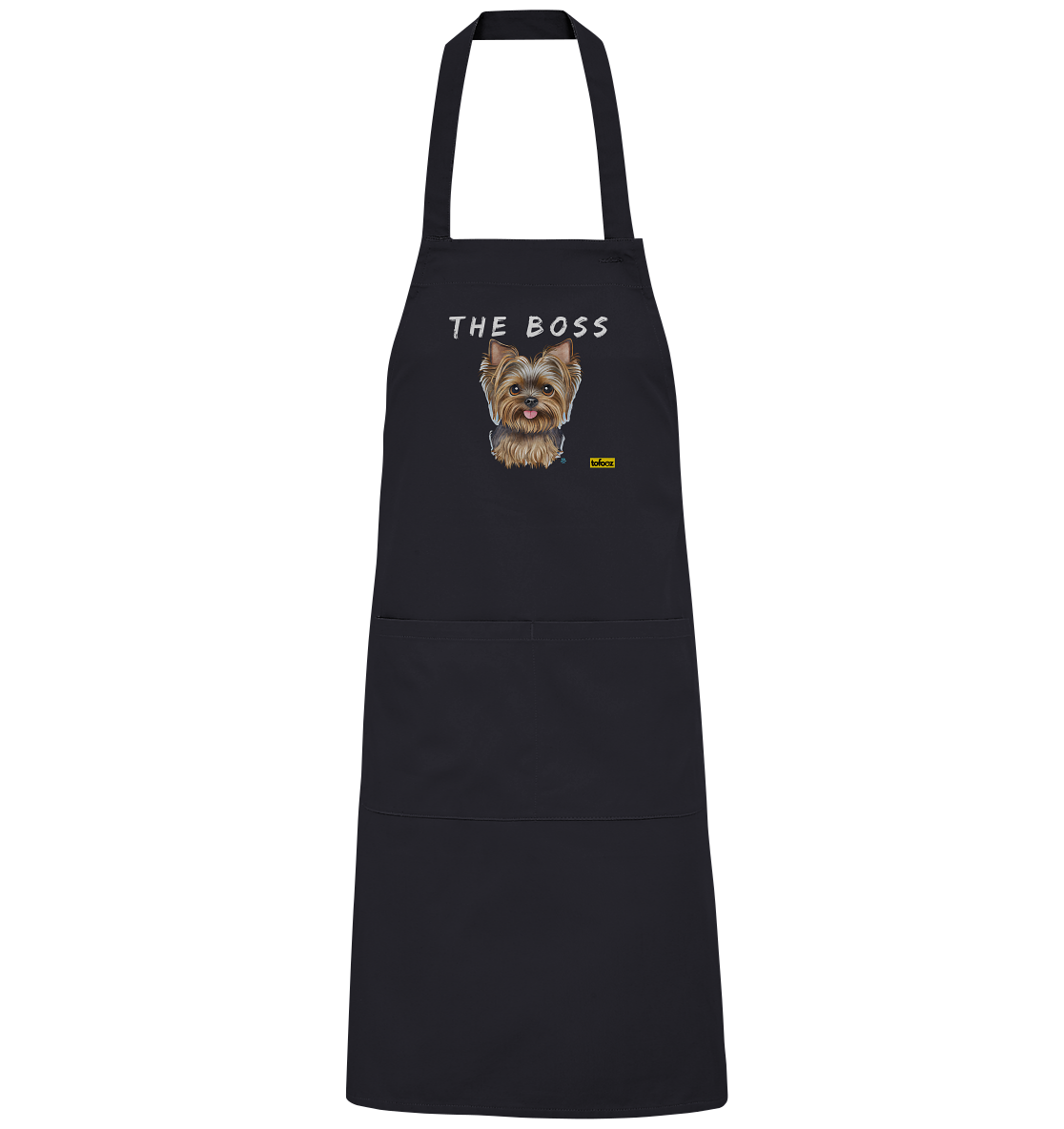 The Boss - Yorkshire Terrier - Organic BBQ Apron