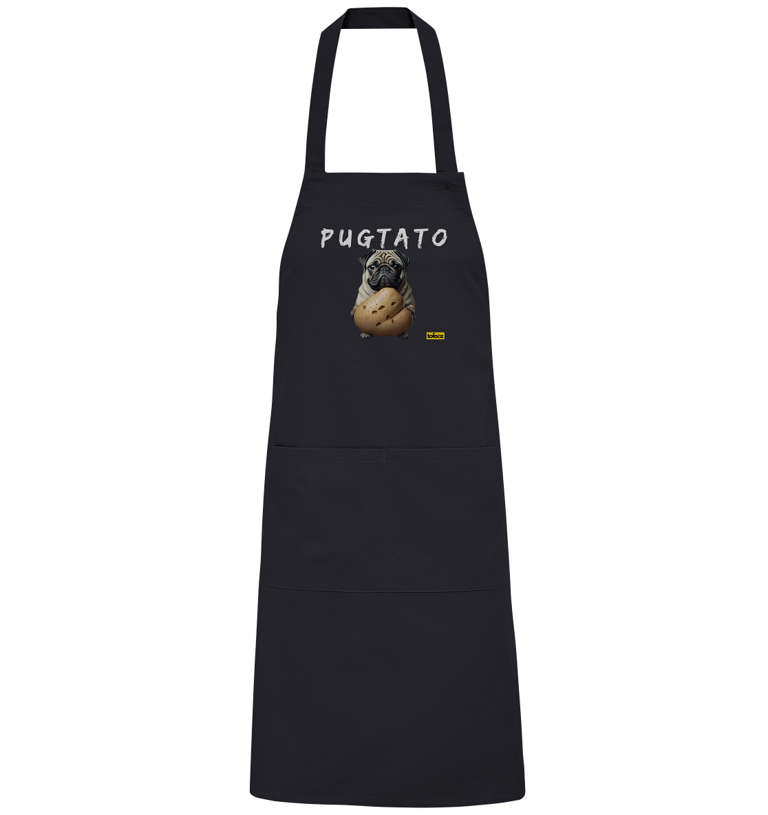 Pugtato - Pug  - Organic BBQ Apron