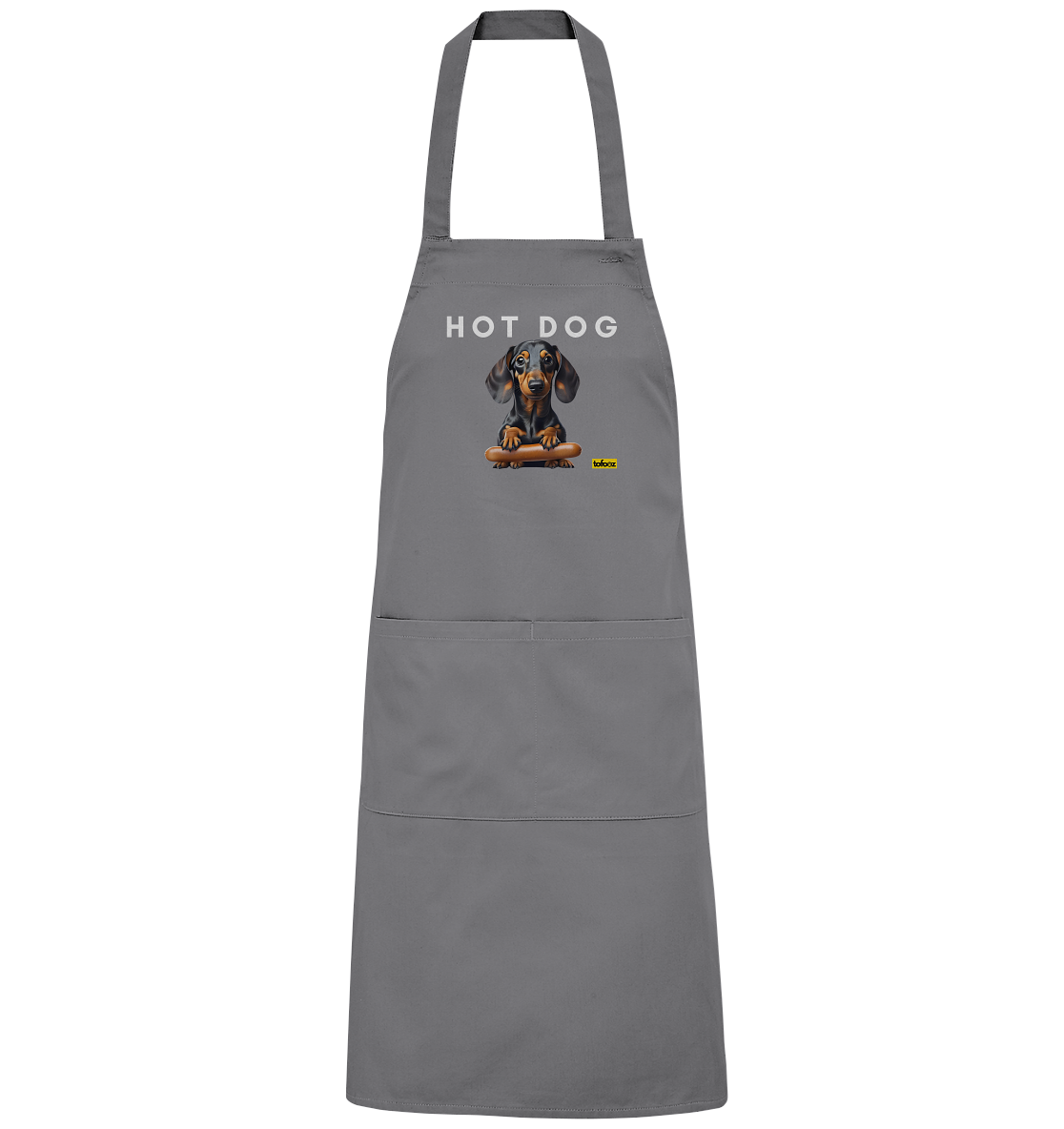 Hot Dog - Dachshund  - Organic BBQ Apron