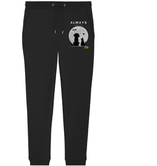 Always Dream Big - Cat and Dog  - Organic Sweatpants