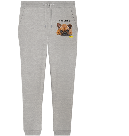 French Bulldog Adulting Again  - Organic Sweatpants