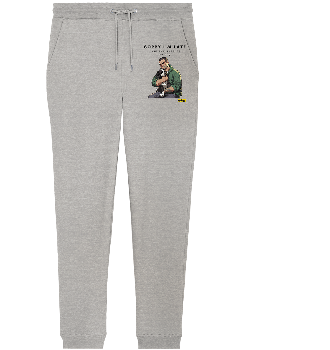 Sorry I'm Late Gamer Style Collection - Organic Sweatpants