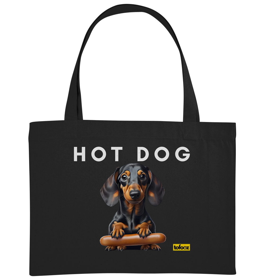 Hot Dog - Dachshund  - Organic Shopping-Bag