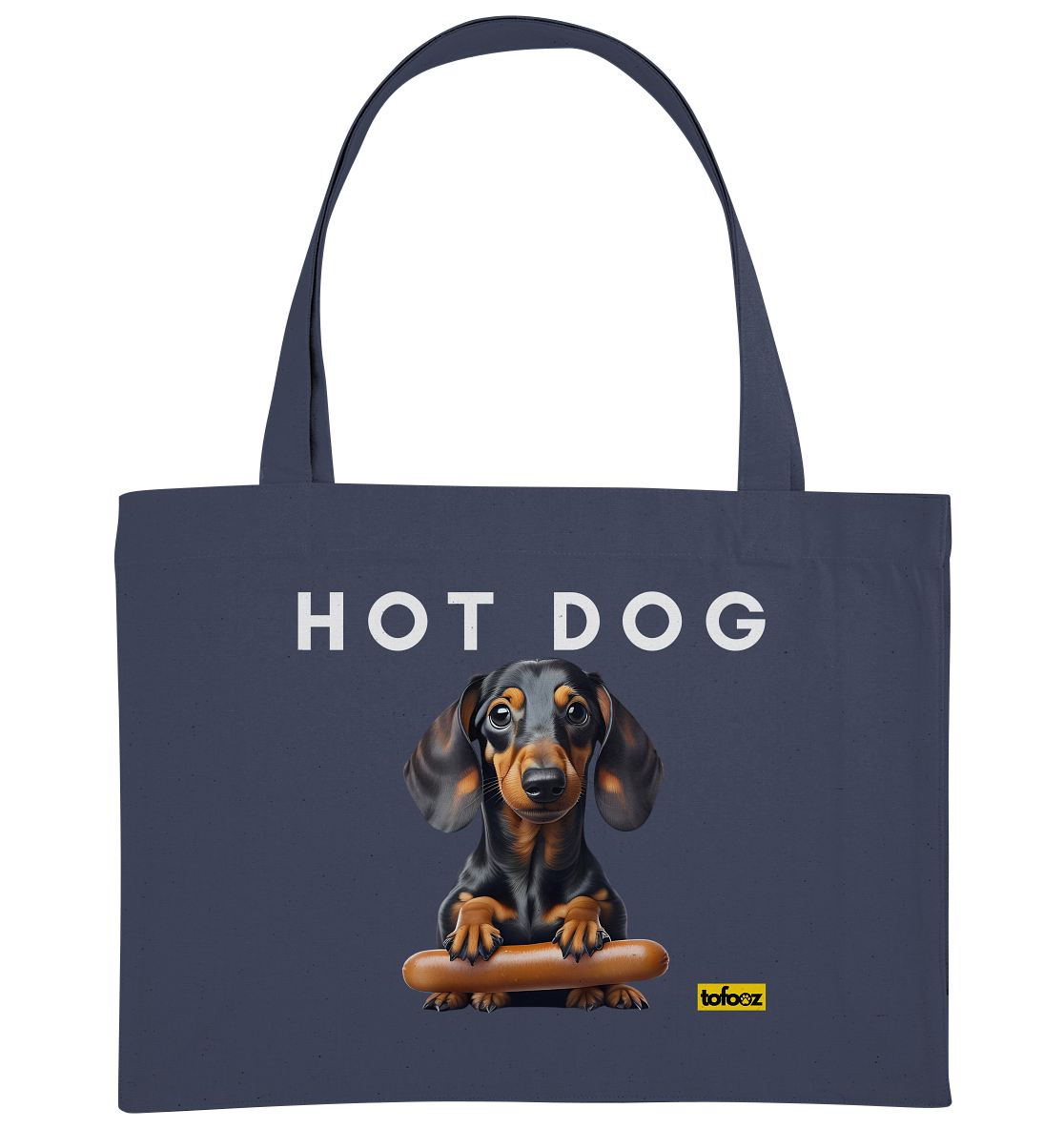 Hot Dog - Dachshund  - Organic Shopping-Bag