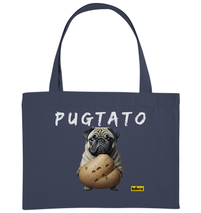 Pugtato - Pug - Organic Shopping Bag