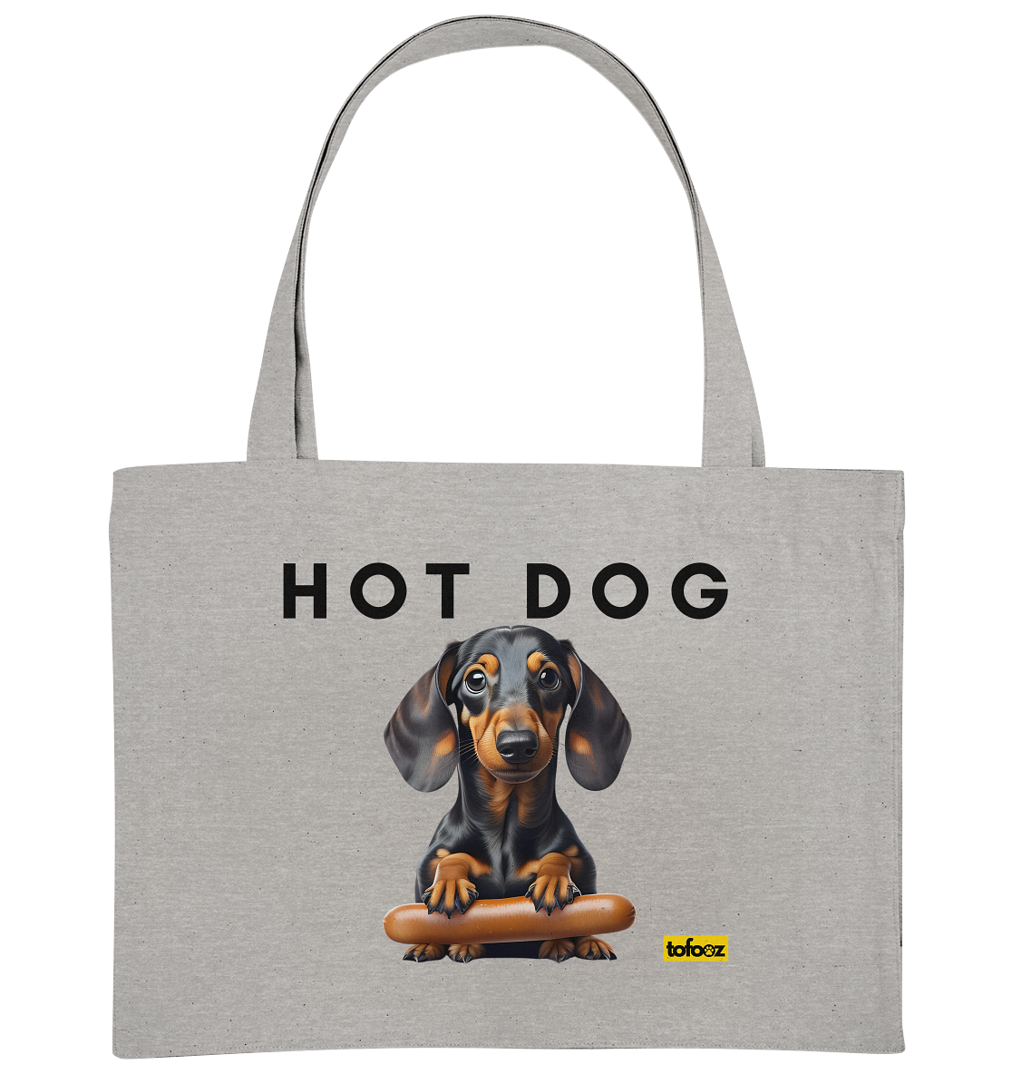 Hot Dog - Dachshund  - Organic Shopping-Bag