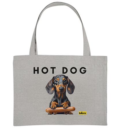 Hot Dog - Dachshund  - Organic Shopping-Bag