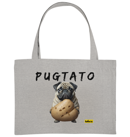 Pugtato - Pug - Organic Shopping Bag