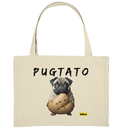 Pugtato - Pug - Organic Shopping Bag