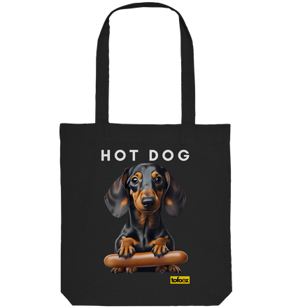 Hot Dog - Dachshund - Organic Tote-Bag