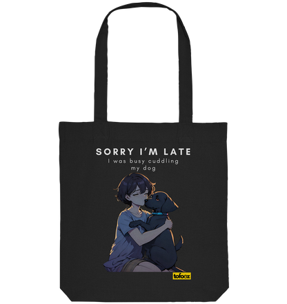 Sorry I'm Late Collection - Organic Tote-Bag