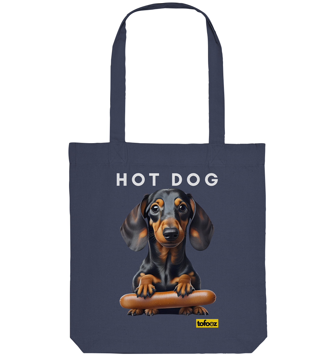 Hot Dog - Dachshund - Organic Tote-Bag