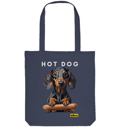 Hot Dog - Dachshund - Organic Tote-Bag