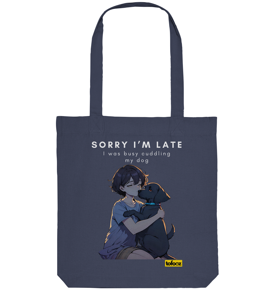 Sorry I'm Late Collection - Organic Tote-Bag