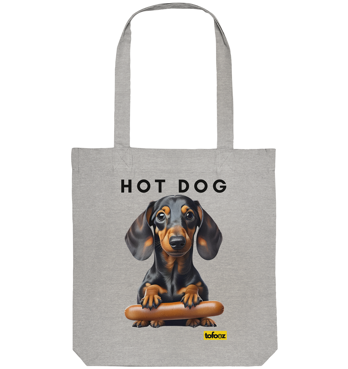 Hot Dog - Dachshund - Organic Tote-Bag