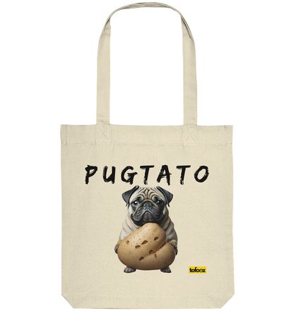 Pugtato - Pug - Organic Tote Bag