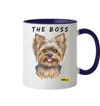 The Boss - Yorkshire Terrier - Two-Tone Mug