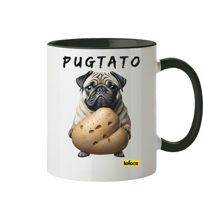 Pugtato - Pug - Two-Tone Mug