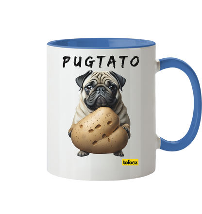 Pugtato - Pug - Two-Tone Mug