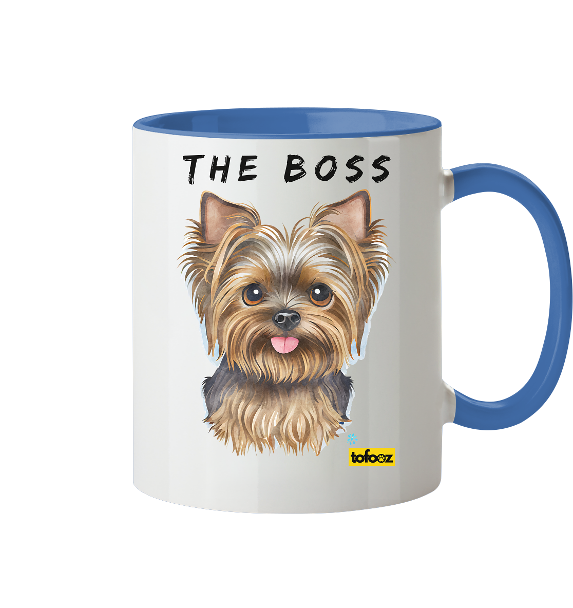 The Boss - Yorkshire Terrier - Two-Tone Mug