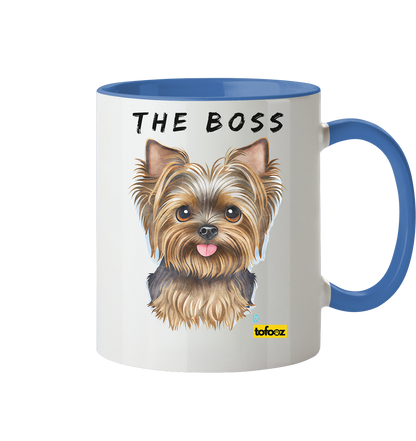 The Boss - Yorkshire Terrier - Two-Tone Mug