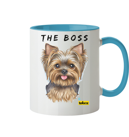 The Boss - Yorkshire Terrier - Two-Tone Mug