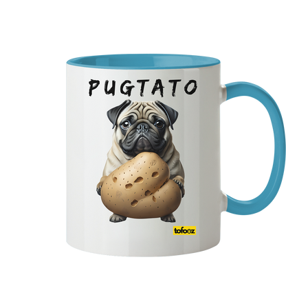 Pugtato - Pug - Two-Tone Mug