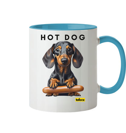 Hot Dog - Dachshund  - Two Tone Mug