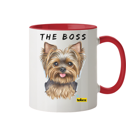 The Boss - Yorkshire Terrier - Two-Tone Mug