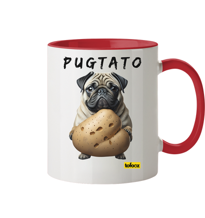 Pugtato - Pug - Two-Tone Mug