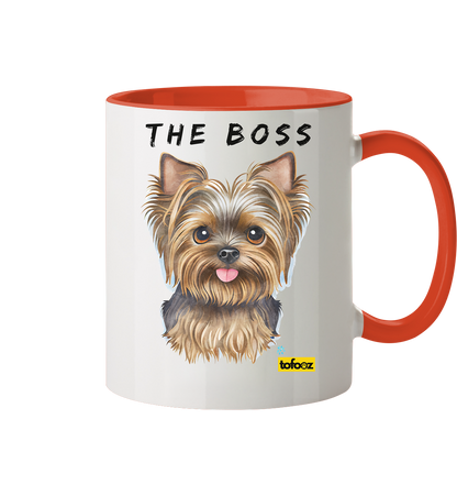 The Boss - Yorkshire Terrier - Two-Tone Mug