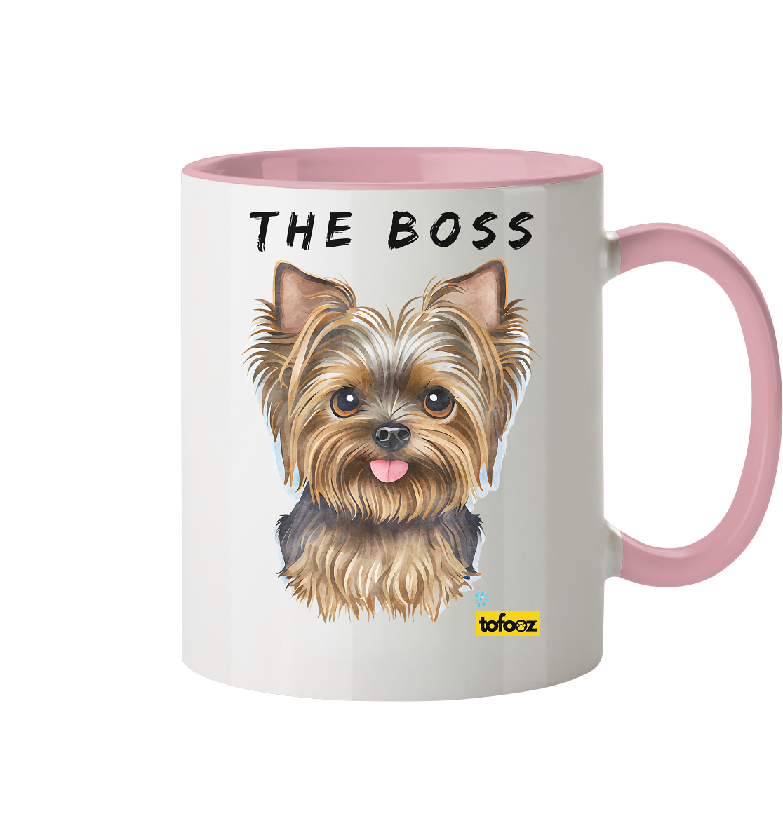 The Boss - Yorkshire Terrier - Two-Tone Mug