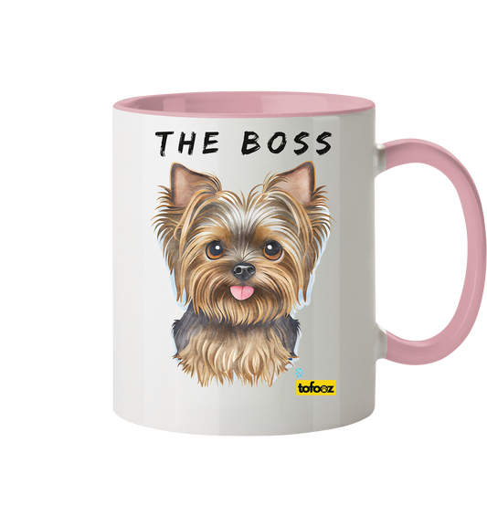 The Boss - Yorkshire Terrier - Two-Tone Mug