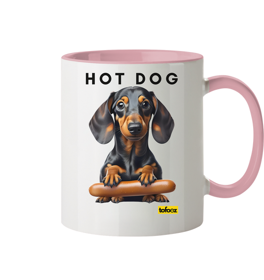 Hot Dog - Dachshund  - Two Tone Mug