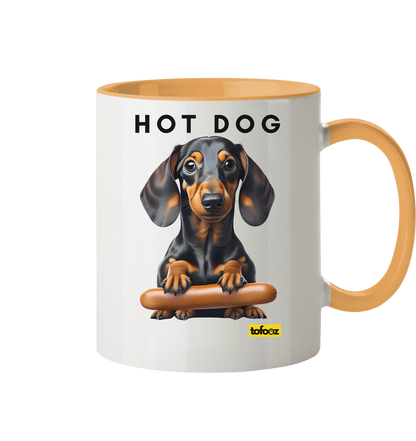 Hot Dog - Dachshund  - Two Tone Mug