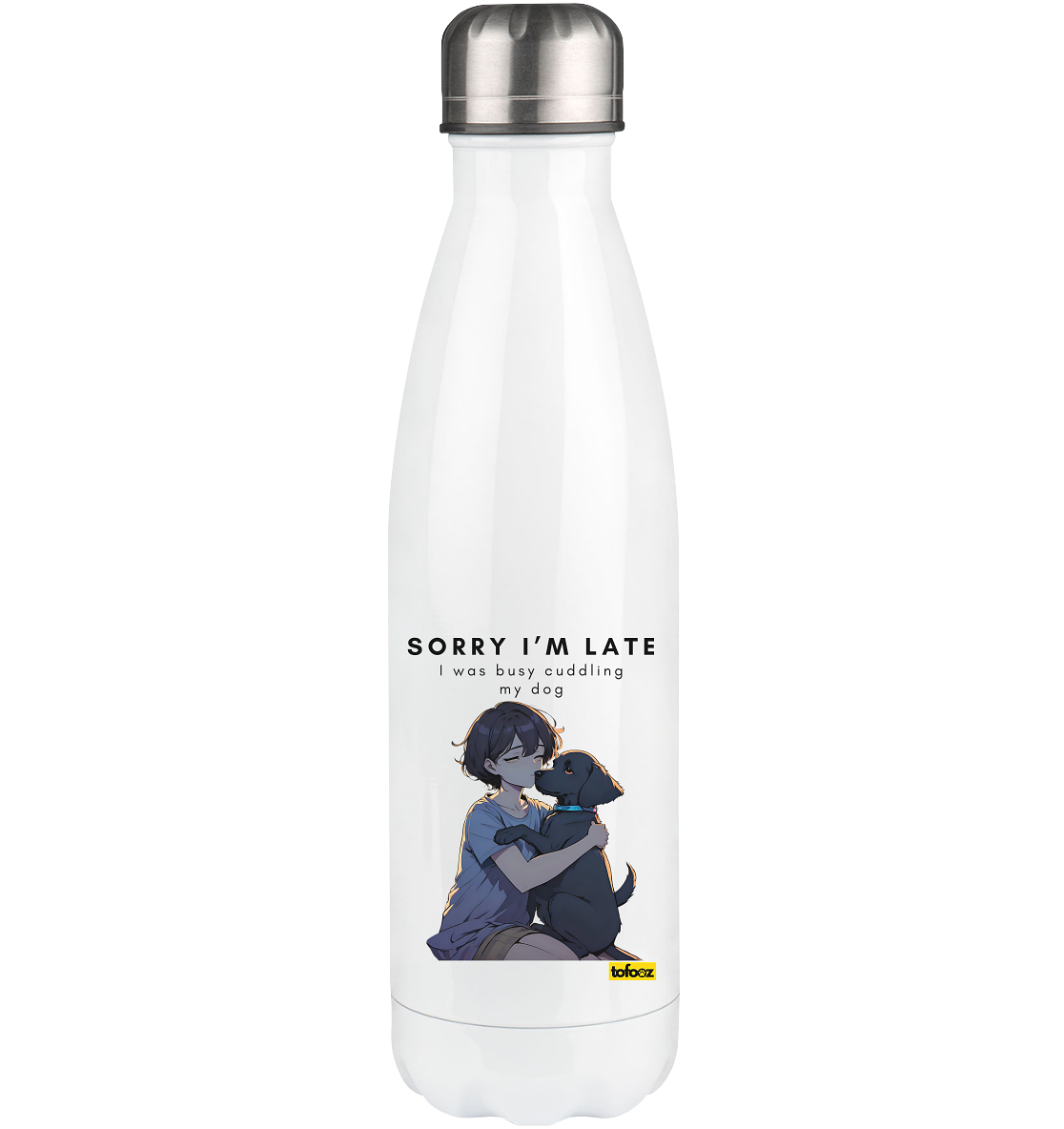 Sorry I'm Late Collection - Stainless Steel Thermal Bottle