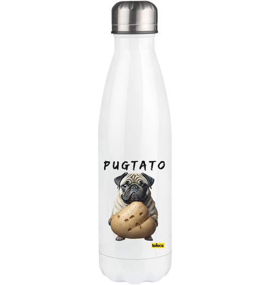 Pugtato - Pug  - Stainless Steel Thermal Bottle 500ml